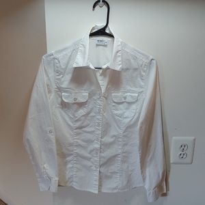 Bright White Button-Down